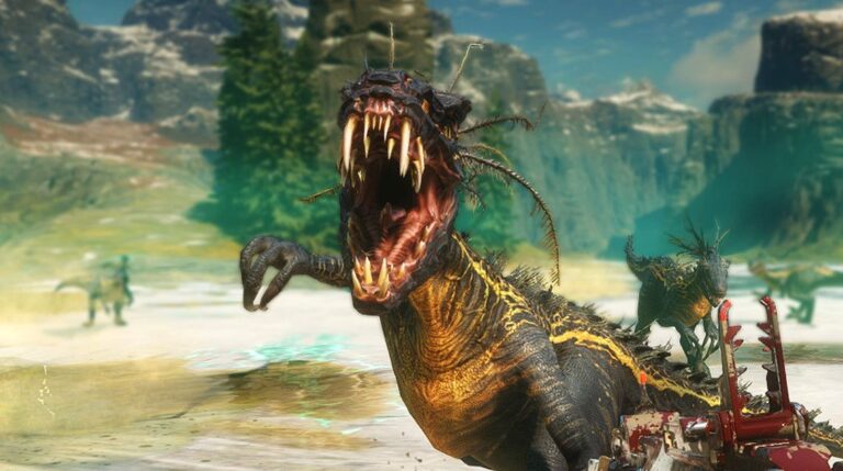 Assistir dinossauros mutantes se explodem bem de verdade neste Segundo vídeo de gameplay da Extinction | PC Gamer