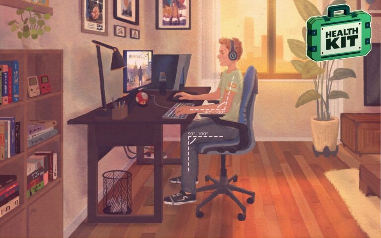 Como sentar em uma escrivaninha com boa postura | PC Gamer