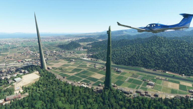 Pague uma visita ao Japão’s towering death spikes no Microsoft Flight Simulator | PC Gamer