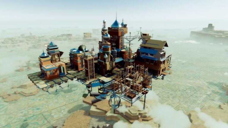 Sky-city sim Airborne Kingdom tem data de lançamento | PC Gamer