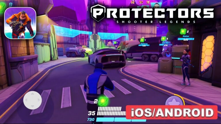 Protectors: Shooter Legends Open Para android