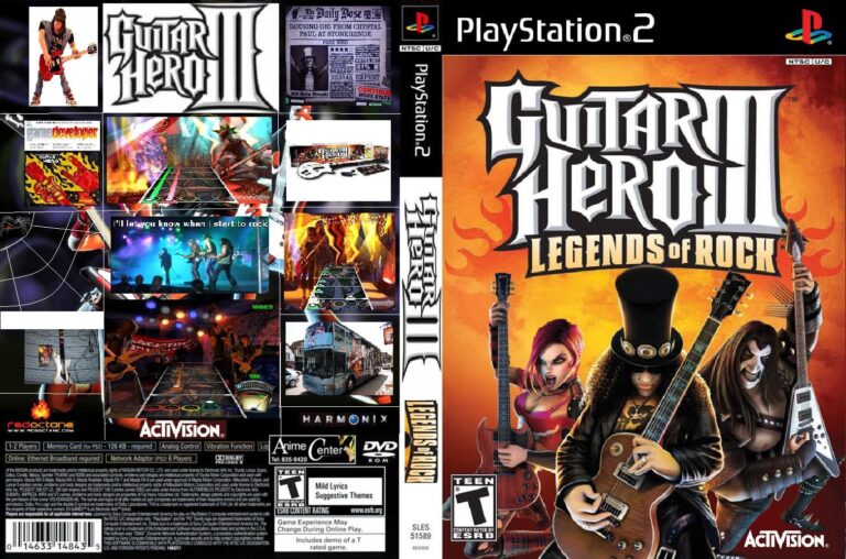 Guitar Hero 3 do ps2 no pc (pcsx2)