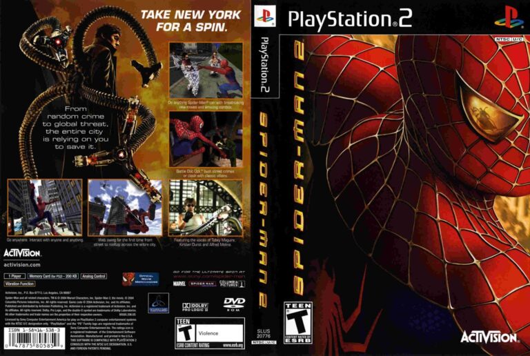 Spider Man II do ps2 no pc (pcsx2)