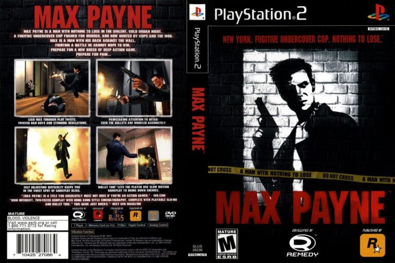 Max Payne do ps2 no pc (pcsx2)