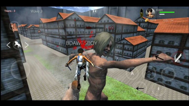 ATTACK ON TITAN MOBILE PARA ANDROID 2022