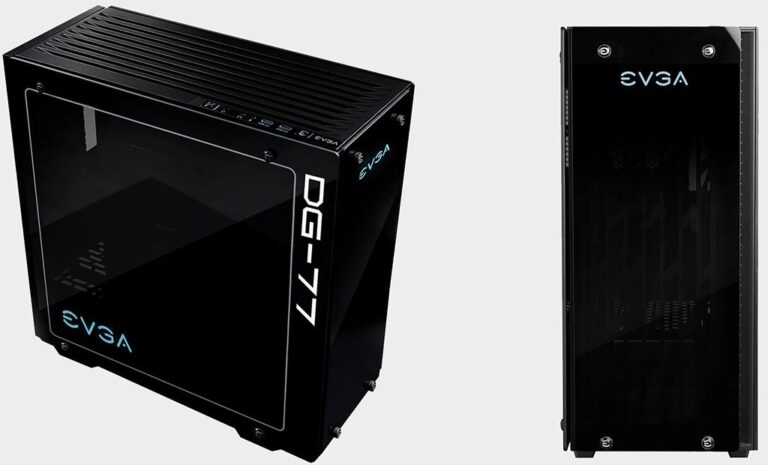Este case EVGA premium com um botão overclocking está à venda por $70 | PC Gamer