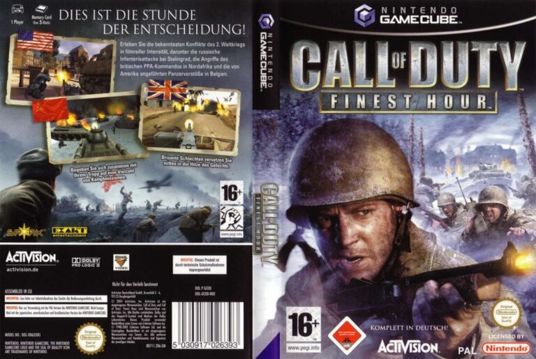 Call of Duty – Finest Hour Para Android (Game cube)