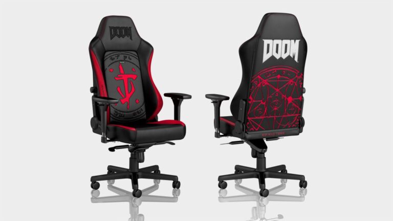 Noblechairs Hero Gaming Chair Doom Edition | PC Gamer