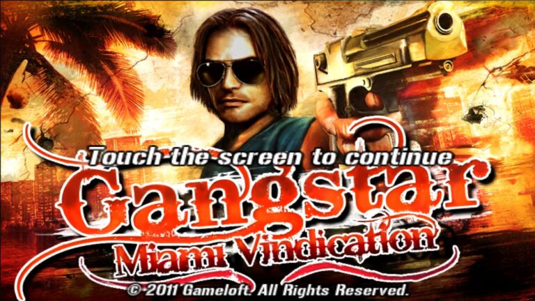 O Antigo e esquecido Gangstar da gameloft: Gangstar Miami Vindication para android em 2021