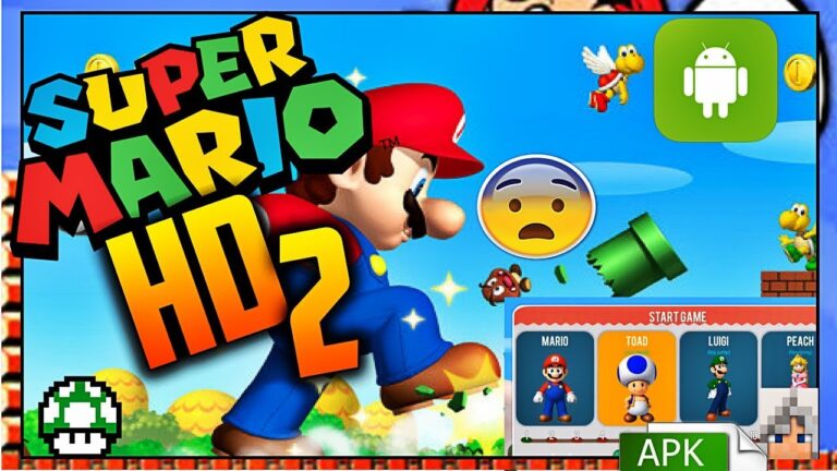 Super Mario 2 HD para ANDROID