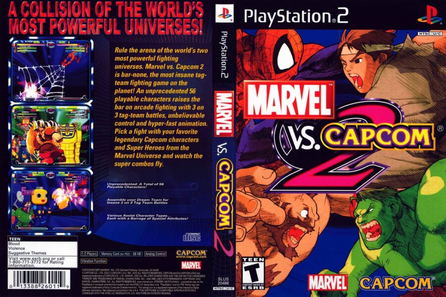 Marvel vs. Capcom 2 do ps2 no pc (pcsx2)