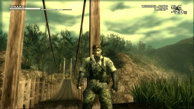 Metal Gear Solid 3: Snake Eater do ps2 no pc (pcsx2)