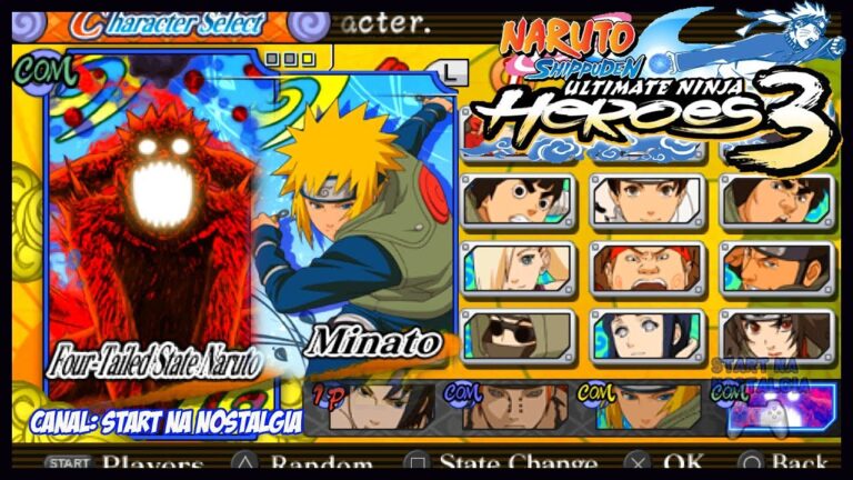NARUTO Shippuden Heroes 3 SUPER LEVE PARA ANDROID