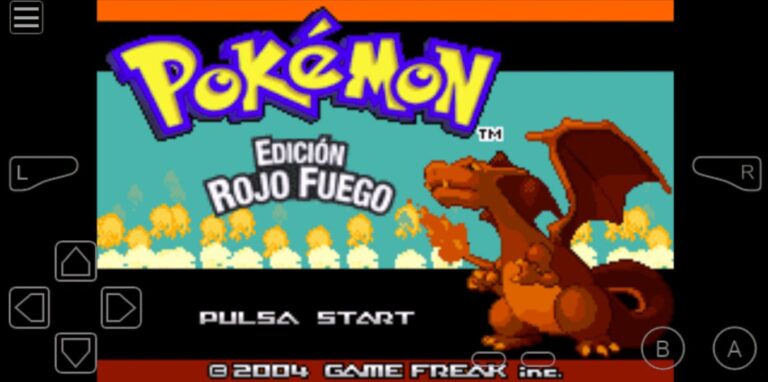Pokémon Fire Red PARA ANDROID