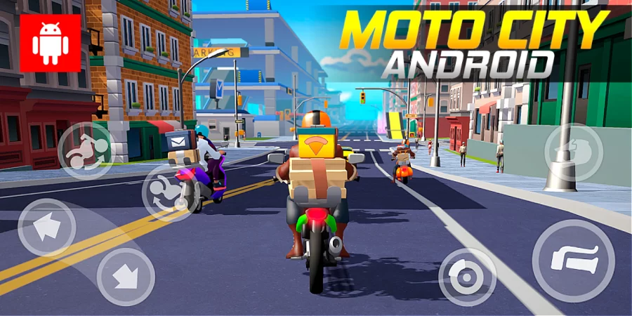 Moto City: Mad Bike Delivery PARA ANDROID