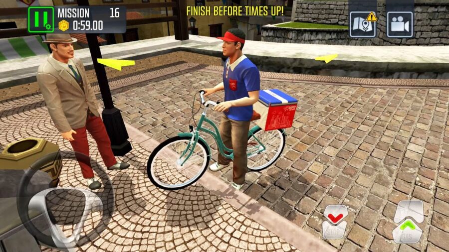 Bicycle Pizza Delivery Para android