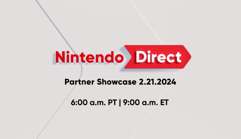 Anunciado oficialmente o episódio Nintendo Direct Partner Showcase de 25 minutos