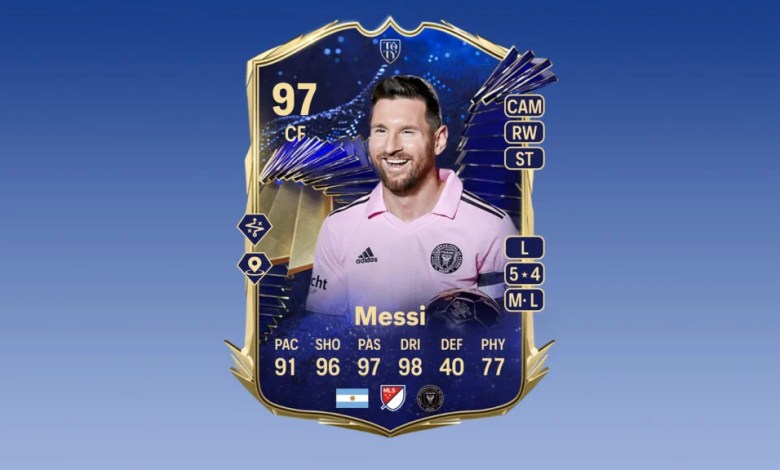 Um bug no EA Sports FC 24 disponibiliza um caro cartão Messi em um desafio no jogo!